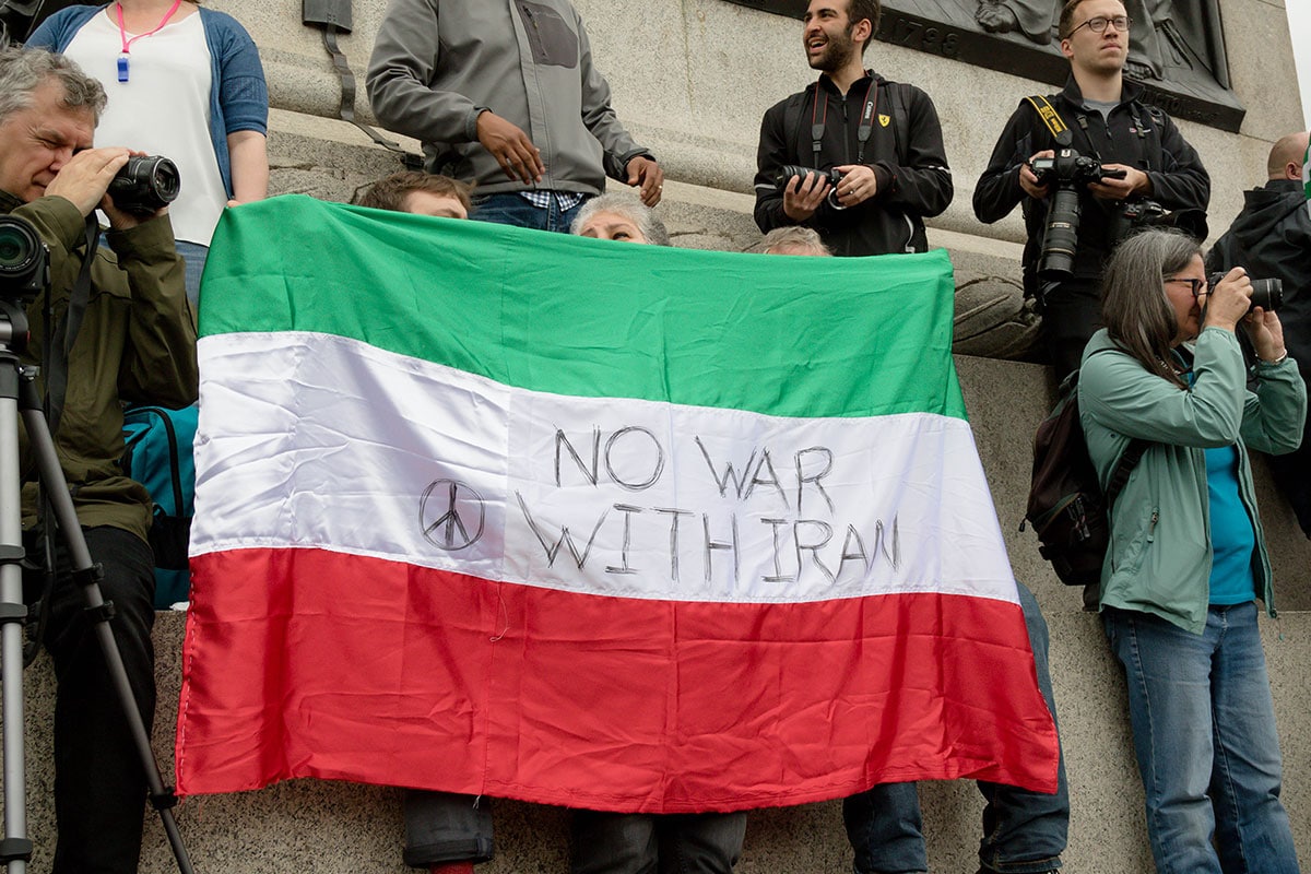  NO WAR WITH IRAN